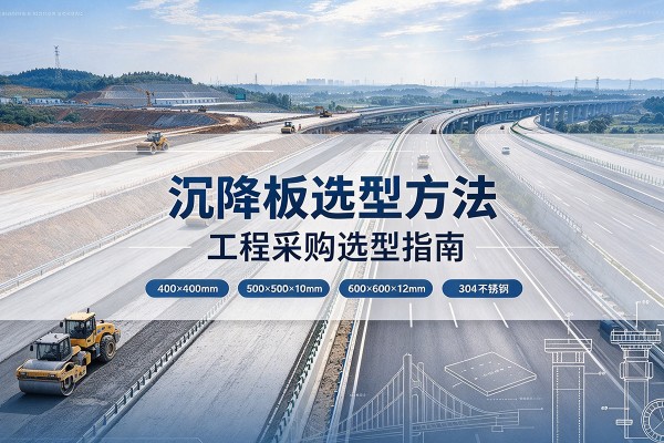 武夷山沉降板选择方法