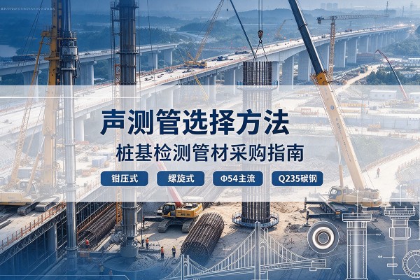 武夷山声测管选型标准