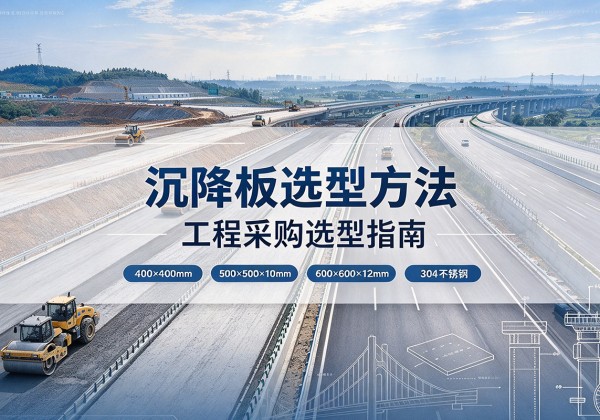 武夷山沉降板选择方法